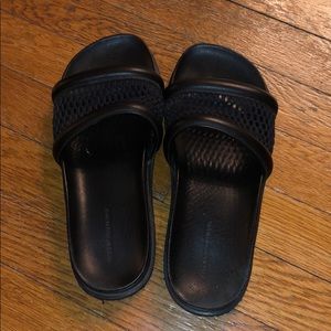 Black Alexander Wang Slides 7